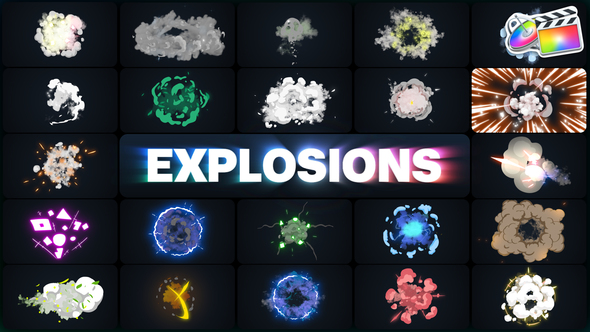 Advanced Explosions Pack for FCPX