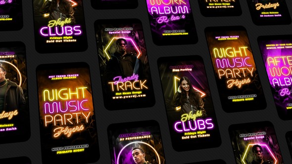 Neon Club Instagram Reels alt