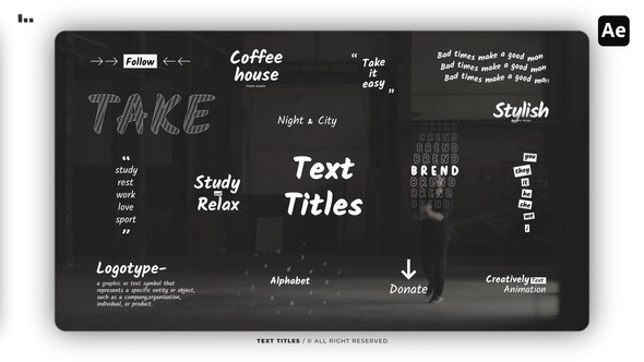 Text Titles | AE