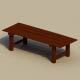 Low Poly Wooden Bench - 3DOcean Item for Sale