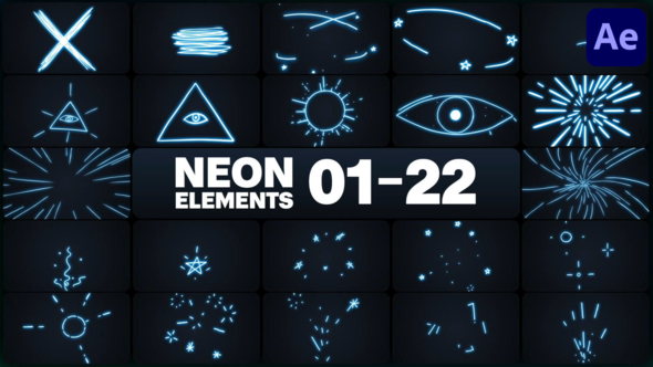 Neon Elements for After Effects alt