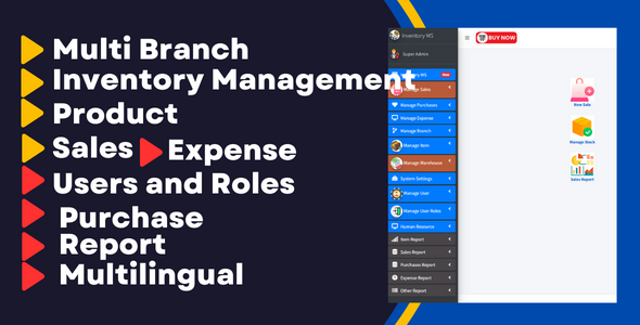 Inventory and User Management System