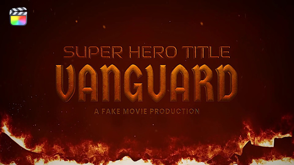 Superhero Title Design alt