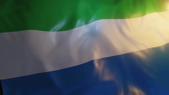 Sierra Leone Flag