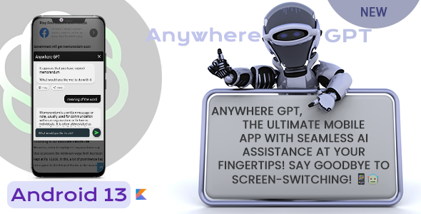 Anywhere GPT - Seamless AI assistance at your fingertips