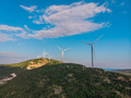 Wind power stations. Renewable energy and clean energy. Wind power is the use of air flow through - PhotoDune Item for Sale