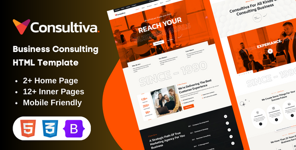 Consultiva - Business Consulting HTML Template