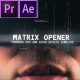 Matrix Slideshow - VideoHive Item for Sale