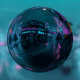 360 Degree Full Panorama of Cyberpunk Tron Street - 3DOcean Item for Sale