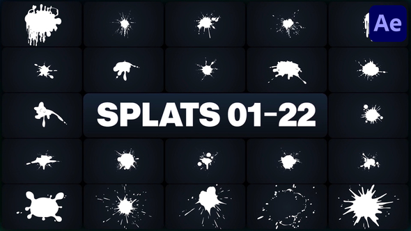 Splats Elements for After Effects