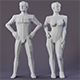 Lowpoly Male Female Basemesh - 3DOcean Item for Sale