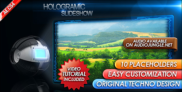 Hologramic SlideShow alt