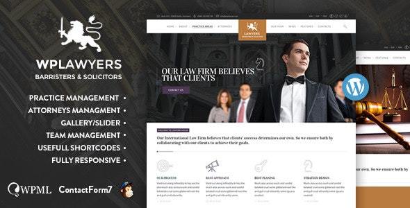 Lawyers  | Attorneys WordPress Theme