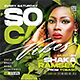 Soca Vibes Party Flyer - GraphicRiver Item for Sale