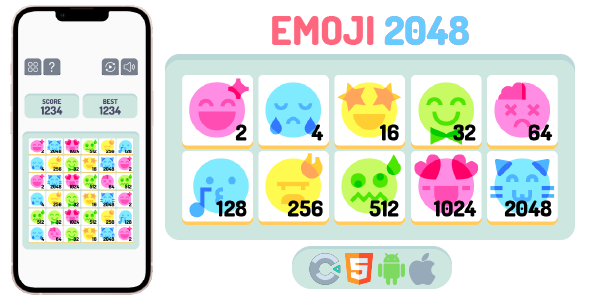 Merge Emoji - Html5 Game Construct 3