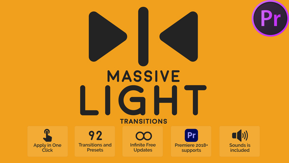 Massive Light Transitions