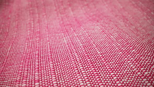 Shiny Silk Cloth Flowing Texture Dolly Shot in Close Up View Macro Shot