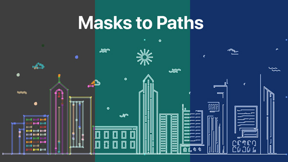 Masks To Paths - Shape Layer Script