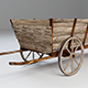 Wooden Cart 3d Model - 3DOcean Item for Sale