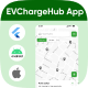 EVChargeHub UI Template: Charging stations App in Flutter(Android, iOS) template | Electri Connect - CodeCanyon Item for Sale