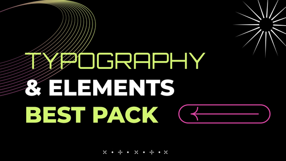 Modern Typography Slides | FCPX