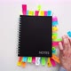 Timelapse of a businessman putting post it notes in to a notepad - VideoHive Item for Sale