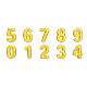 Foil Balloon Numbers - 3DOcean Item for Sale