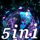 Cosmopulse - VJ Loop Pack (5in1) - VideoHive Item for Sale