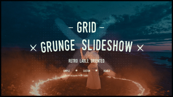 Urban Grunge Grid Slideshow