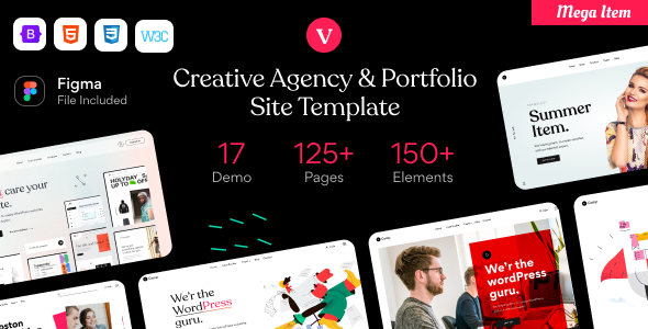 vCamp – Creative Agency & Portfolio HTML5 Template