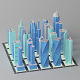 Cartoon City Buildings Pack 3D model - 3DOcean Item for Sale