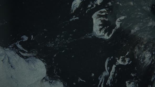 Colored Paints Spreading And Mixing alt