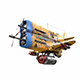 Stylized realistic yellow airplane - 3DOcean Item for Sale