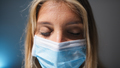 Female dentist with eyes closed - PhotoDune Item for Sale