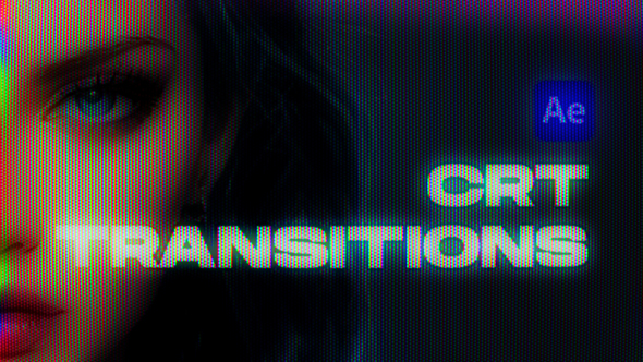 CRT Transitions for After Effects alt