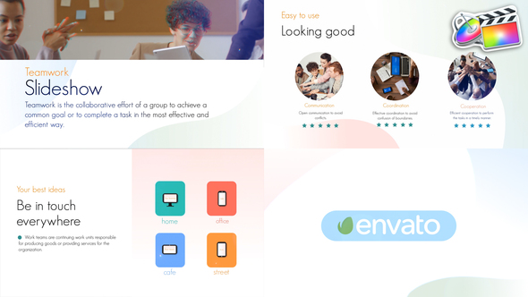 Teamwork Slideshow for FCPX alt