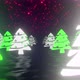 Christmas Pine Tree Neon 02 4k  - VideoHive Item for Sale