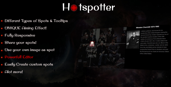 Hotspotter - Hotspot Maker jQuery Plugin