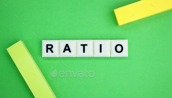  word ratio. Business concept