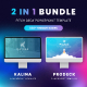 2 in 1 Pitch Deck PowerPoint Presentation Bundle - GraphicRiver Item for Sale