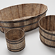 Medieval Tub Set - 3DOcean Item for Sale