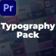 Typography Pack - VideoHive Item for Sale