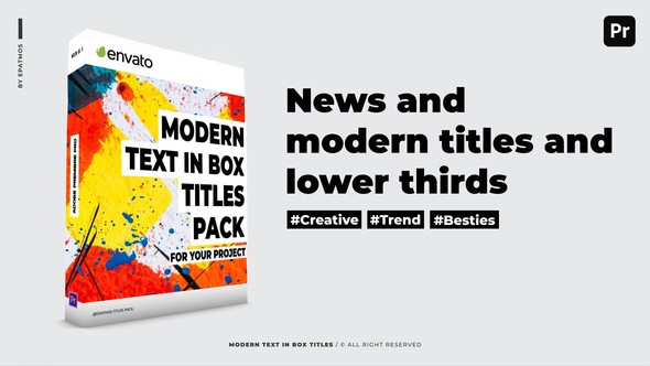 Modern Text in Box Titles | PP