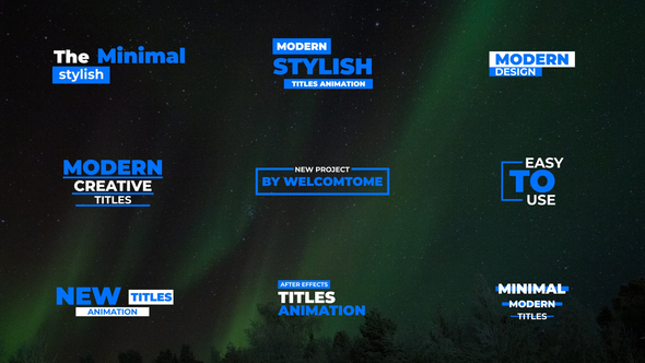 Big Modern Titles | FCPX & Apple Motion alt