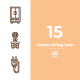 Home Living Icon After Effect - VideoHive Item for Sale