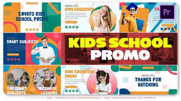 Kids School Promo