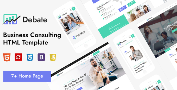 Debate – Business Consulting HTML Template – 0 Sold!