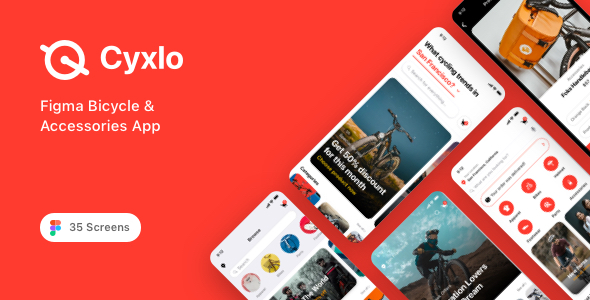 Cyxlo - Figma Bicycle & Accessories App