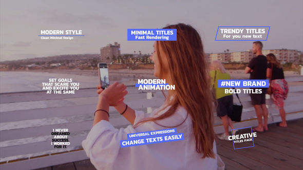 Bold Text Titles | FCPX & Apple Motion alt