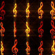 Music Notes Wall - VideoHive Item for Sale